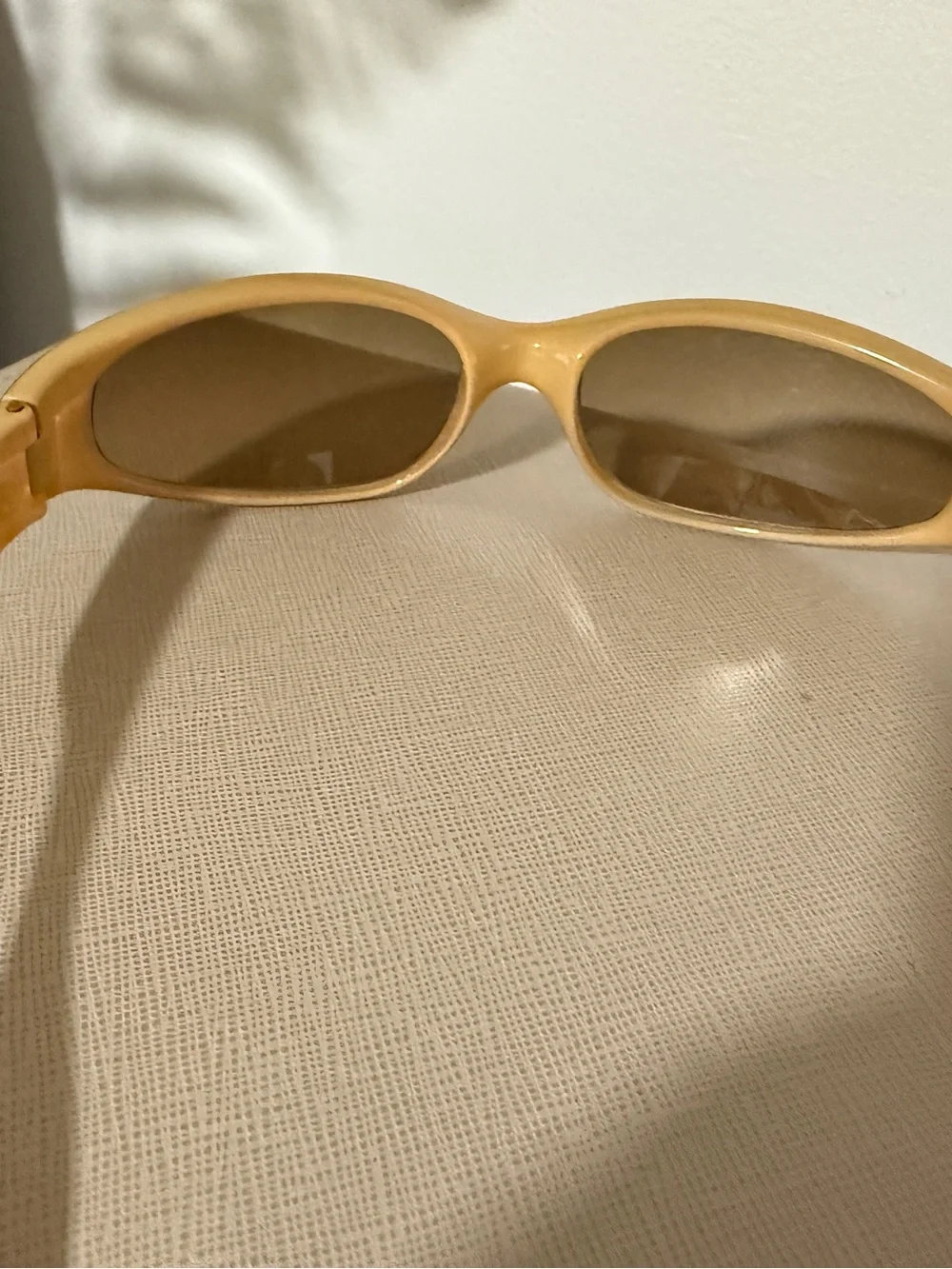 Bolle small face Amber Tinted Slim Oval Sunglasses - Picture 8 of 10